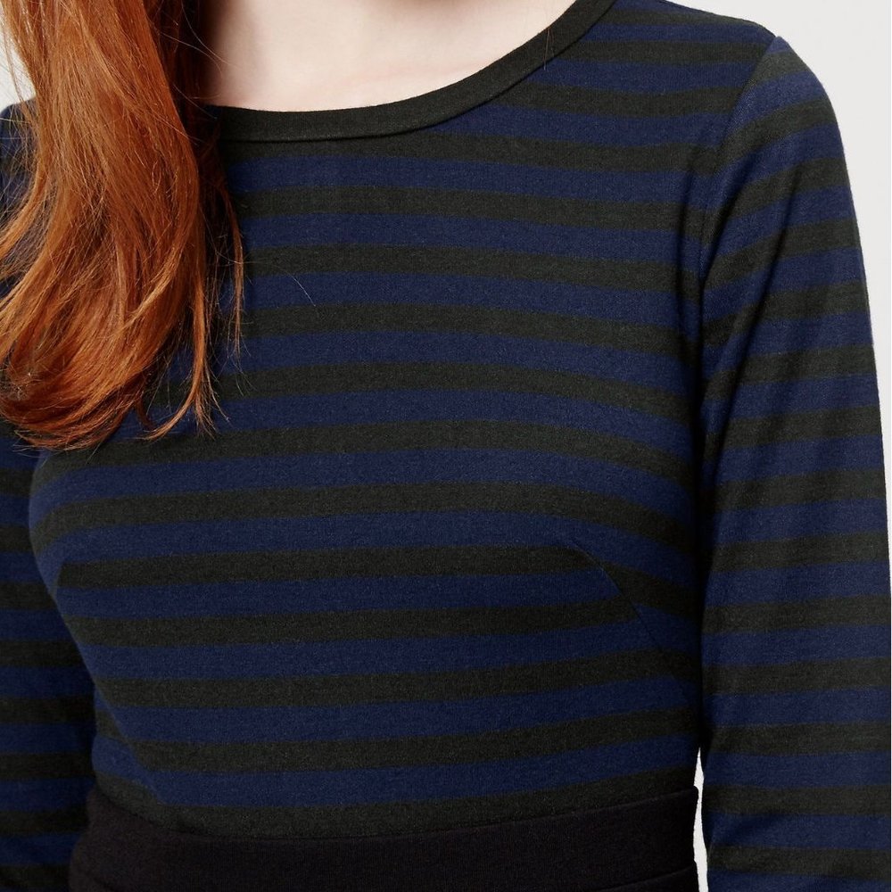 Ann Taylor LOFT Stripetop Dress Size 8 Retail $89